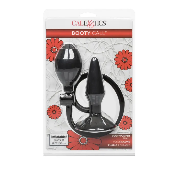 CalExotics Anal Booty Pumper Butt Plug Small Black CalExotics Anal Booty Pumper Butt Plug Small Black
