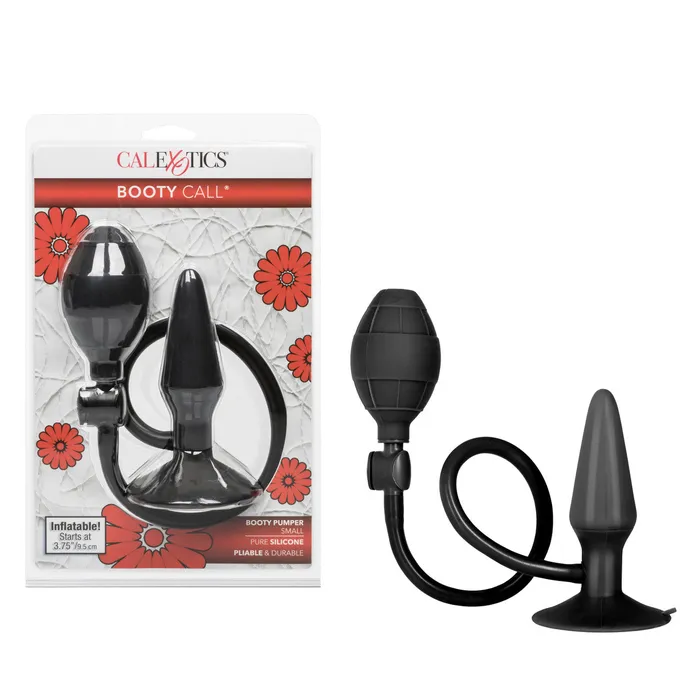 CalExotics Anal Booty Pumper Butt Plug Small Black CalExotics Anal Booty Pumper Butt Plug Small Black
