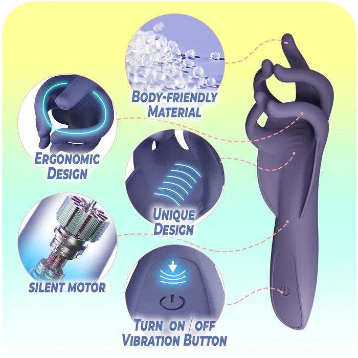 Amovibe Male Sex Toys Male Adult Toys with 9 Powerful Vibration Settings
