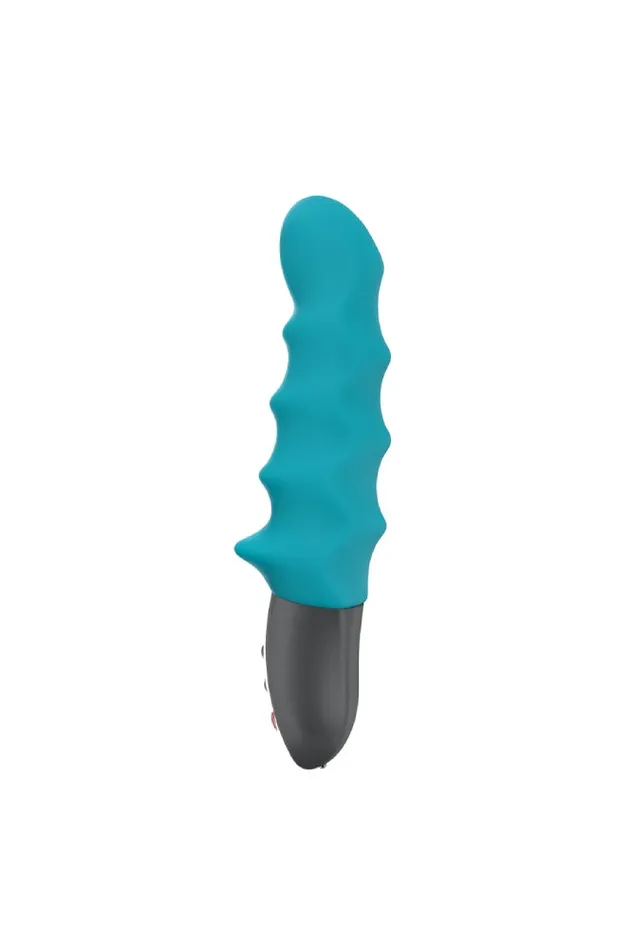Fun Factory Fun Factory Stronic Surf Ribbed Pulsator Petrol Female Sex Toys