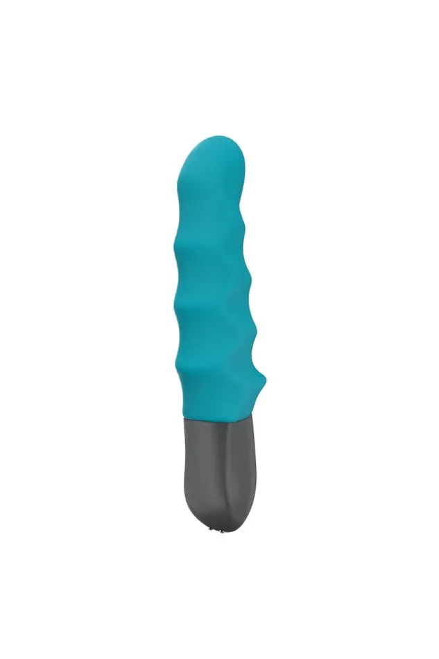 Fun Factory Fun Factory Stronic Surf Ribbed Pulsator Petrol Female Sex Toys