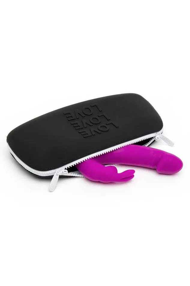 Lovehoney Happy Rabbit LOVE Storage Zip Bag Medium Lovehoney Vibrators