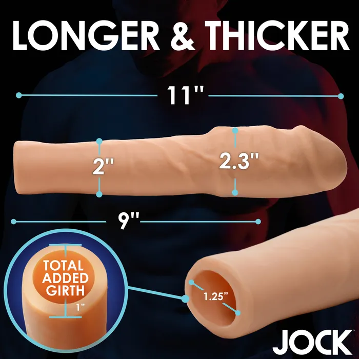Curve Toys Male Sex Toys Extra Thick 2 Inch Penis Extension