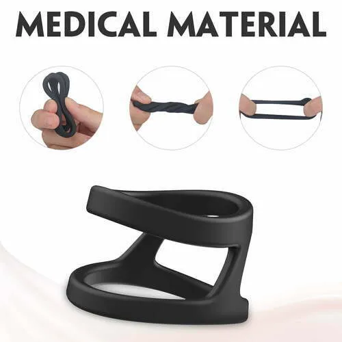 Male Sex Toys AcmeJoy Acmejoy Liquid Silicone Penis Sleeve Cock Ring
