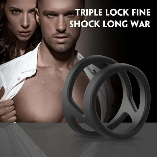 Male Sex Toys AcmeJoy Acmejoy Liquid Silicone Penis Sleeve Cock Ring