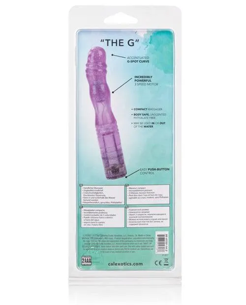 California Exotic Novelties Vibrators Sparkle Softees G Purple
