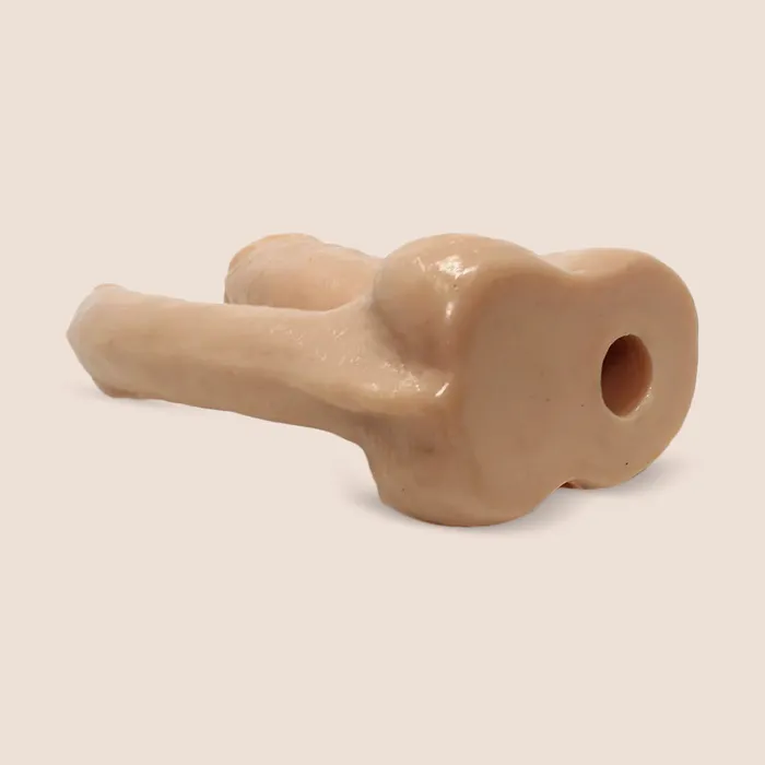 Dildos Doc Johnson Enterprises Doc Johnson VacULock Double Penetrator 6 Inch Strap On Dildo