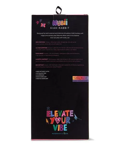 Nu Sensuelle Kiah Heating Nubii Rabbit Novel Creations Usa INC Vibrators