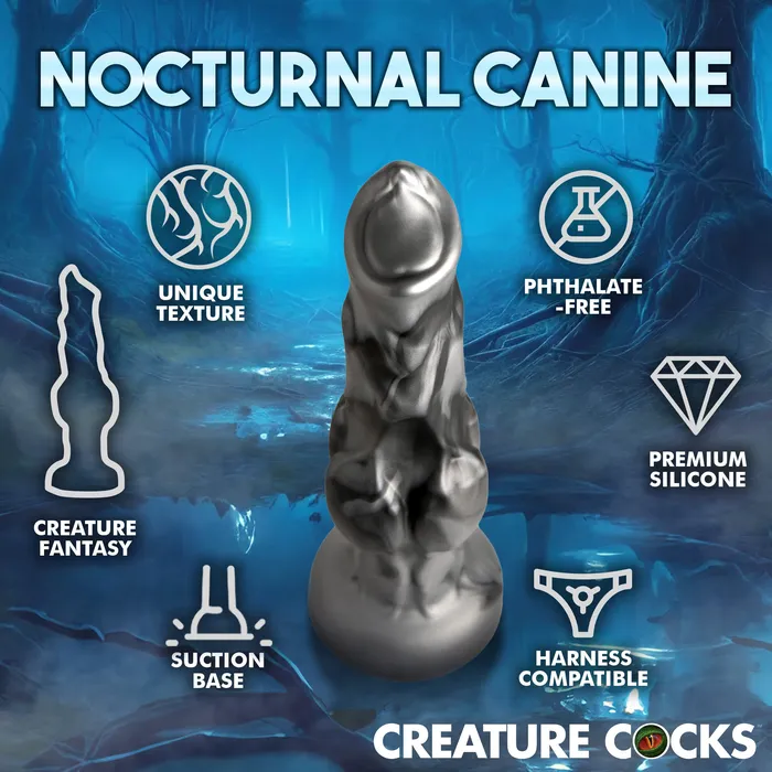 Dildos Creature Cocks Night Prowler Silicone Dildo Large