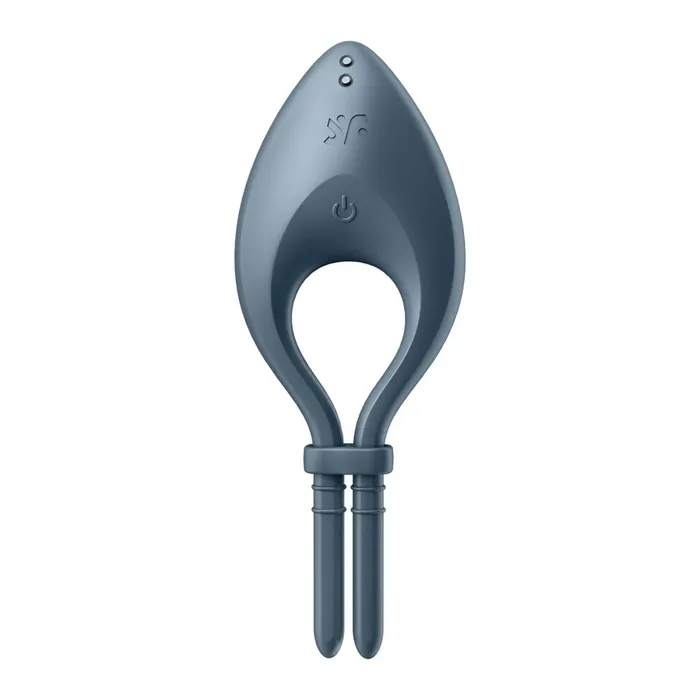 Satisfyer Couples Satisfyer Bullseye Vibrating Cock Ring Grey