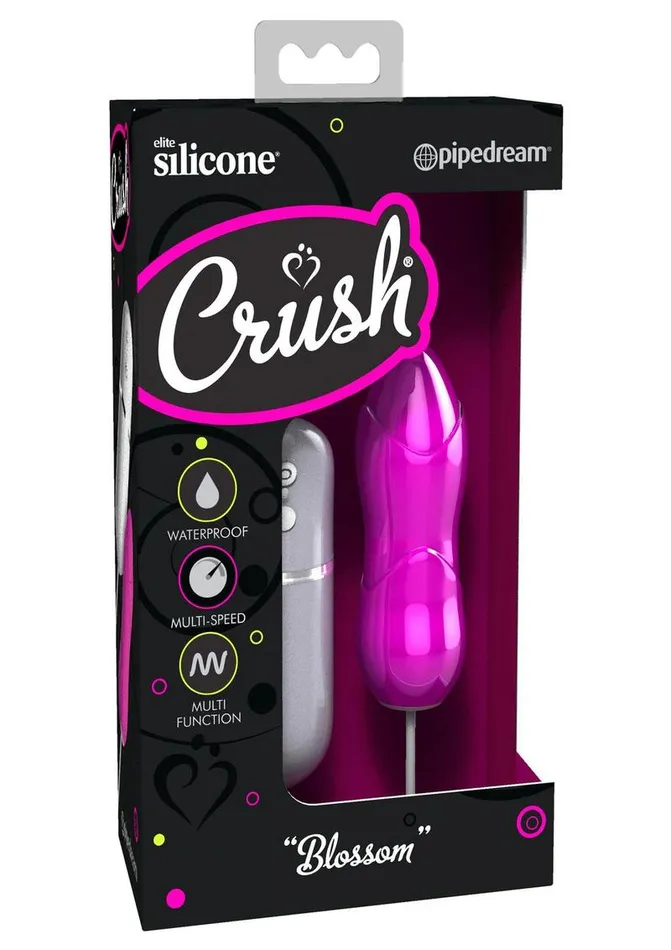Female Sex Toys Crush Crush Blossom Wired Remote Control Silicone Textured Bullet Waterproof Female Sex Toys Crush Crush Blossom Wired Remote Control Silicone Textured Bullet Waterproof