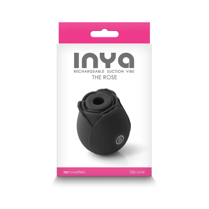 Inya the Rose Black nsnovelties Vibrators Inya the Rose Black nsnovelties Vibrators
