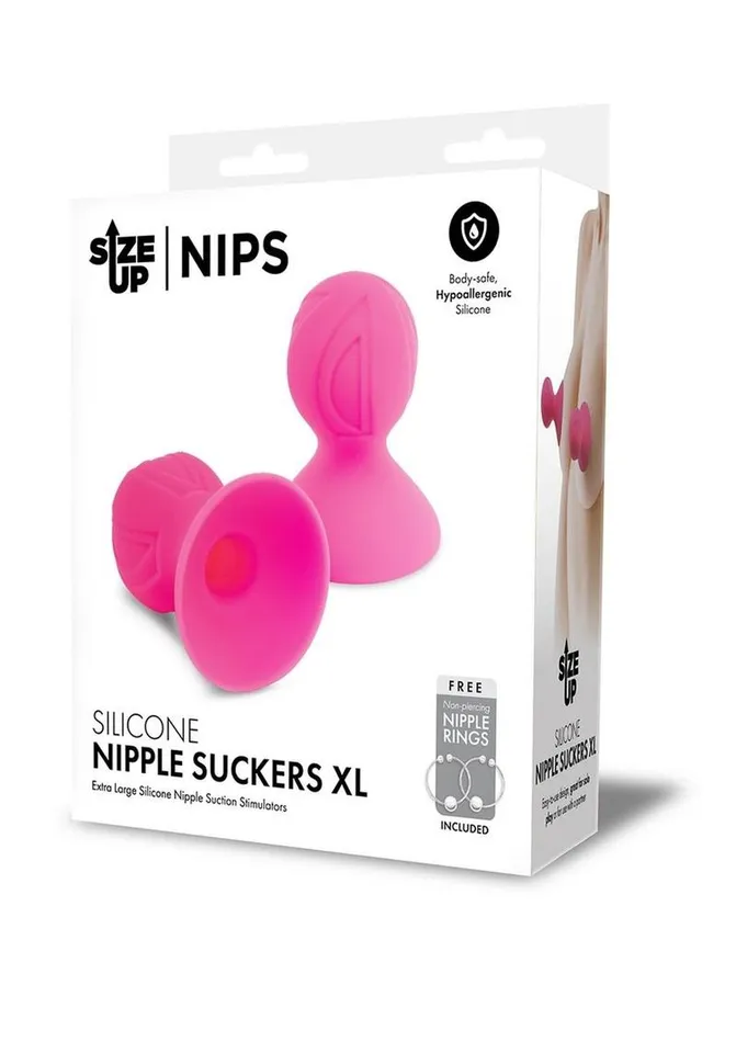 Size Up Silicone Nipple Suckers Size Up Female Sex Toys