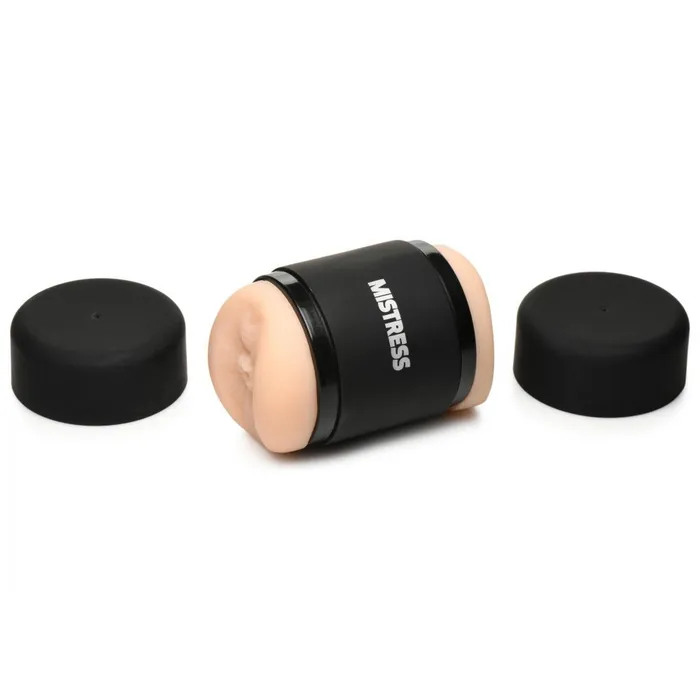 Mistress Male Sex Toys Mistress Double Shot Mini Masturbator Ass Mouth Light Mistress Male Sex Toys Mistress Double Shot Mini Masturbator Ass Mouth Light